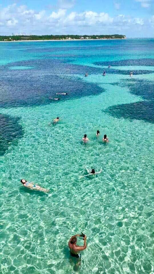 Piscinas naturais na Paraíba